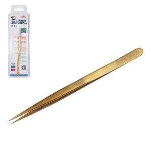 Mounting Tweezers Mechanic AA 11, straight, 140 mm, high precision 
