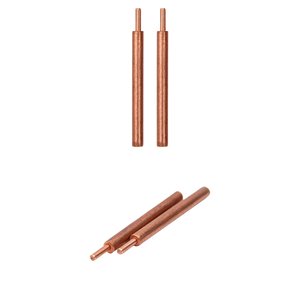 Electrodo para soldadura por puntos Glitter, juego de 2 uds., 3,0 1,5 mm × 36 mm