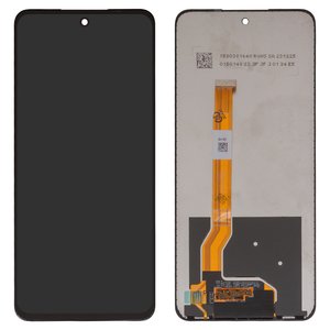 Pantalla LCD puede usarse con Realme 12 5G RMX3999 , negro, sin marco, Original PRC , RMX3999