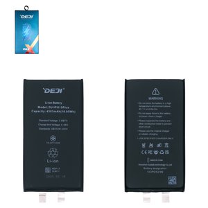 Battery Deji compatible with Apple iPhone 15 Plus, Li ion, 3.867 V, 4383 mAh, without a controller 