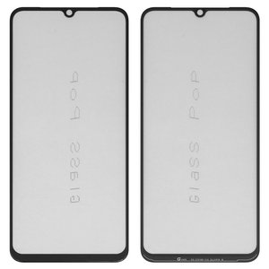 Housing Glass G+OCA PRO compatible with Vivo V20, V20 2021 , V21E, V23E, V23E 5G, with OCA film, black 