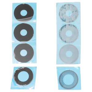 Camera Lens compatible with Xiaomi Poco F6 Pro, black, without frame, set 4 pcs. 