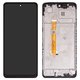LCD compatible with Oppo A3 (CPH2669), A3x (CPH2641), (black, with frame, High Copy)