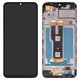 LCD compatible with ZTE Blade V50 Design 4G (ZTE 8050), (black, with frame, High Copy)