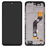 Дисплей для Tecno Pova Neo 2, черный, с рамкой, High Copy