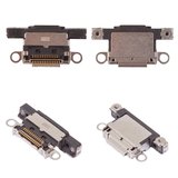 Коннектор зарядки для iPhone 15, iPhone 15 Plus, черный, USB тип-C