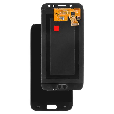LCD compatible with Samsung J530 Galaxy J5 2017 , black, without frame, Original PRC , original glass 