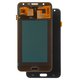 LCD compatible with Samsung J700 Galaxy J7, (black, with light adjustable, Best copy, without frame, Copy, (TFT))