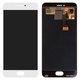 LCD compatible with Meizu Pro 6, Pro 6s, (white, without frame, Original (PRC), M570H)