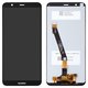 LCD compatible with Huawei Enjoy 7s, P Smart, (black, Logo Huawei, without frame, Original (PRC), FIG-L31/FIG-LX1)