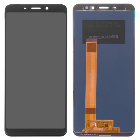 LCD compatible with Meizu M6s, black, without frame, Original PRC  