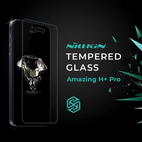 Tempered Glass Screen Protector Nillkin Amazing H+ Pro compatible with Huawei Honor 8, 0.2 mm 9H #6902048124981