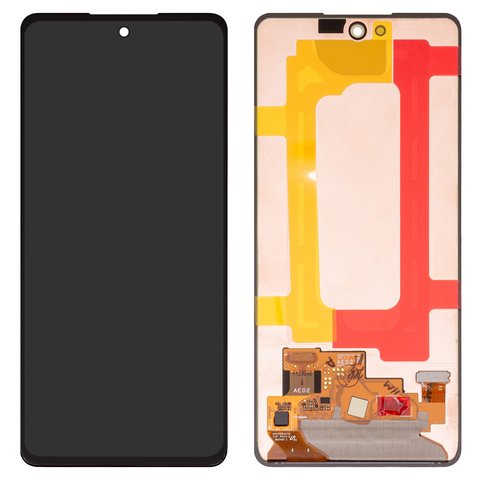 LCD compatible with Samsung A536 Galaxy A53 5G, black, without frame, Original PRC  