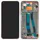 LCD compatible with Xiaomi Mi 11 Lite, Mi 11 Lite 5G, (pink, with frame, Original (PRC), peach pink) #WM6556Z21-1