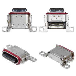 Charge Connector compatible with Samsung S901B Galaxy S22 5G, S911 Galaxy S23, S921 Galaxy S24, S931 Galaxy S25, 24 pin, USB type C 