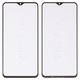 Housing Glass G+OCA PRO compatible with Xiaomi Redmi Note 8 Pro, (with OCA film, black)