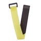 Cable Wrap Tape, (yellow, 20 mm, 30 cm, strap velcro)