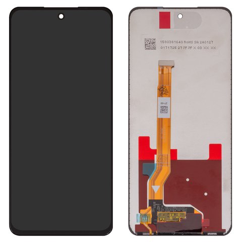 LCD compatible with Realme C75, black, without frame, High Copy, 1540481072