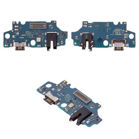 Flat Cable compatible with Samsung A057 Galaxy A05s, charge connector, with components, Original PRC , charging board 