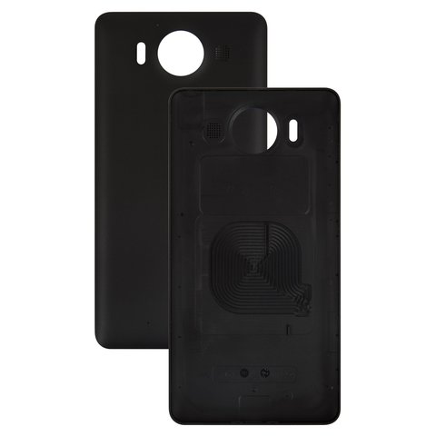 Panel trasero de carcasa puede usarse con Microsoft Nokia  950 Lumia Dual SIM, negra, sin componente