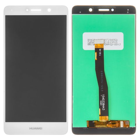 Pantalla LCD puede usarse con Huawei GR5 2017 , Honor 6X, Mate 9 Lite, blanco, clase B, Logo Huawei, sin marco, High Copy, BL L23 BLN L21