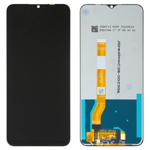 Pantalla LCD puede usarse con Realme C35, negro, sin marco, High Copy, RMX3511, 1540432190