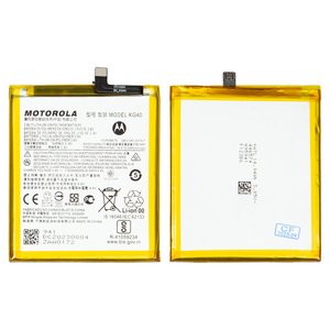 Batería KG40 puede usarse con Motorola Moto E7 XT2095, Moto G8 Play XT2015, Moto G8 XT2045 1, One Macro, XT2045 3 Moto G Fast, Li Polymer, 3.8 V, 4000 mAh, Original PRC 
