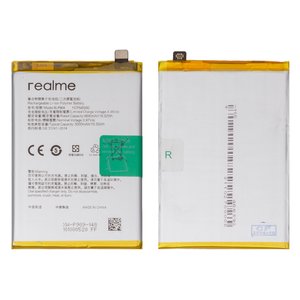 Batería BLP909 puede usarse con Realme 9 5G, Li Polymer, 3.87 V, 5000 mAh, Original PRC 