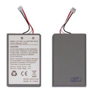 Batería LIP1708, RA202105 puede usarse con Sony PlayStation 5, Li ion, 3.7 V, 2000 mAh, High Copy, dualsense