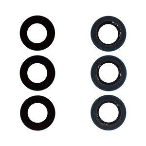 Vidrio de cámara puede usarse con Samsung S931 Galaxy S25, negro, sin marco