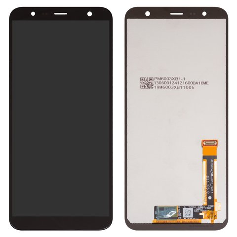Pantalla LCD puede usarse con Samsung J415 Galaxy J4+, J610 Galaxy J6+, negro, sin marco, High Copy