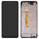 Pantalla LCD puede usarse con Oppo A40, negro, con marco, High Copy