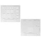 Plantilla BGA 2UUL BG02, universal, 2 pz.
