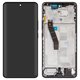 Pantalla LCD puede usarse con Xiaomi Redmi Note 15 4G, negro, con marco, Original (PRC)