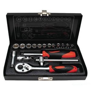 Набір торцевих головок з тріскачкою INTERTOOL ET 6017