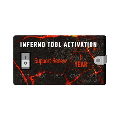 1 год поддержки для Inferno продление 