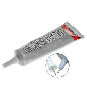 Клей герметик Zhanlida B6000, для приклеивания тачскрина, дисплея, 50 мл, прозрачный