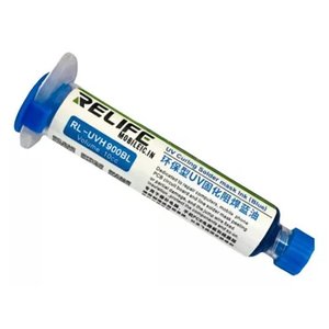 Паяльная маска RELIFE RL UVH900BL, синяя, 10 мл, ультрафиолетовая