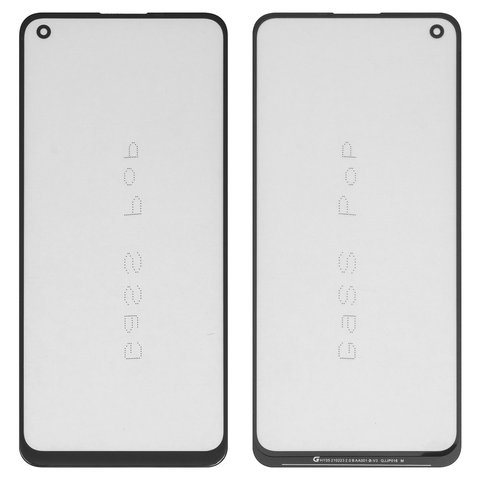 Скло корпуса G+OCA PRO для Oppo A74, A94 4G, A94 5G, A95 4G, F19, F19 Pro, F19 Pro Plus 5G, Reno5 Lite, Reno5 Z, з ОСА плівкою, чорне