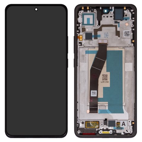 Дисплей для Xiaomi 14T, чорний, з рамкою, Original PRC , titan Black, 2406APNFAG