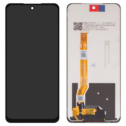 Дисплей для Oppo A5, A5 Pro 4G CPH2711 , A5 Pro 5G CPH2695 , A5x, черный, без рамки, High Copy, FPC HM067HAA00 A