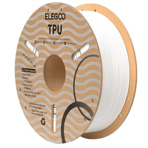 Філамент для 3D принтера ELEGOO TPU White, 1 кг