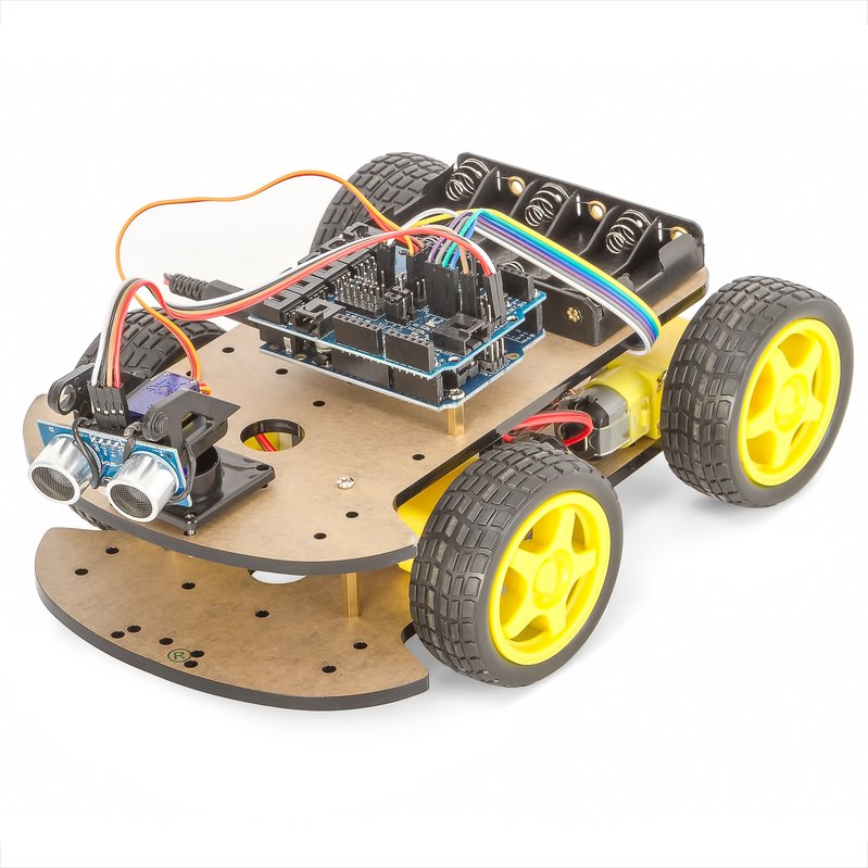 Haitronic 4WD Robot Smart Car DIY Electronic Construction Kit 