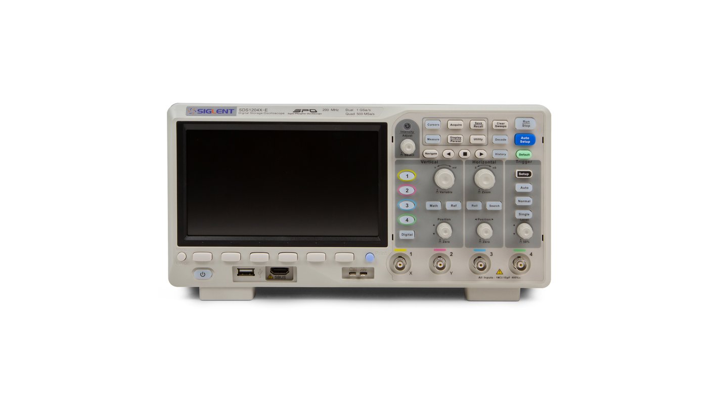 Super Phosphor Oscilloscope SIGLENT SDS1204X-E - ToolBoom